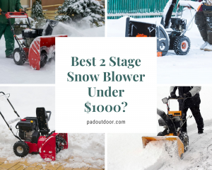 Best 2 Stage Snow Blower Under $1000?