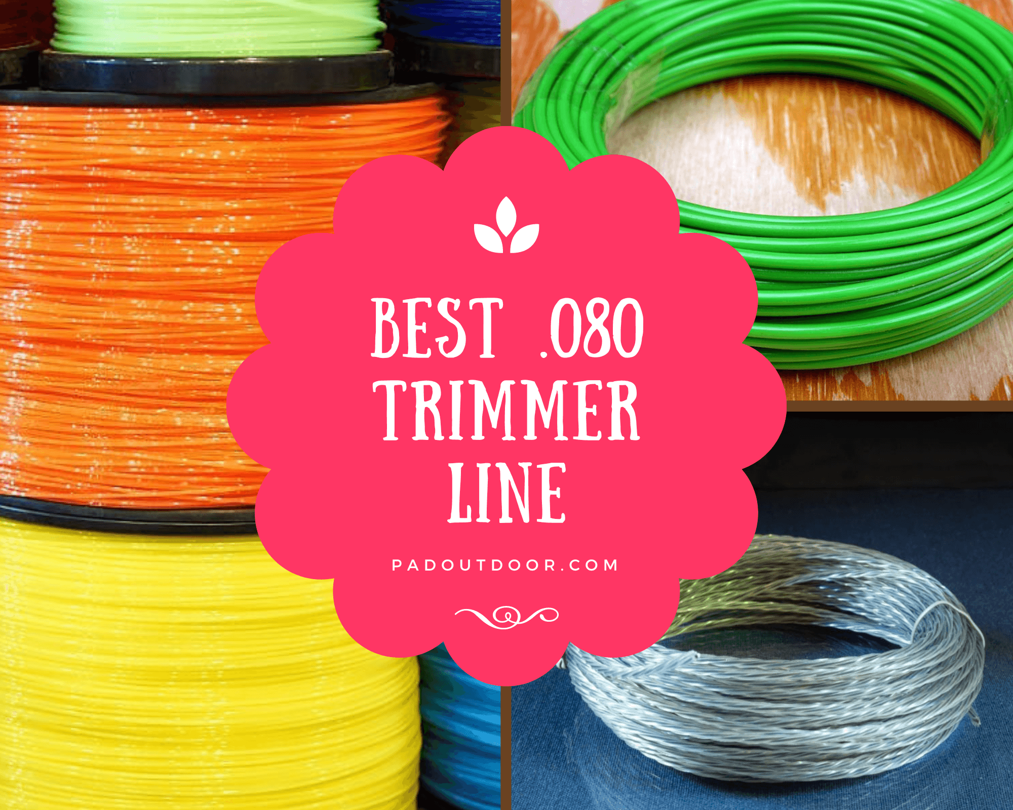 Best .080 Trimmer Line For Residential And Commercial Use Pad Outdoor